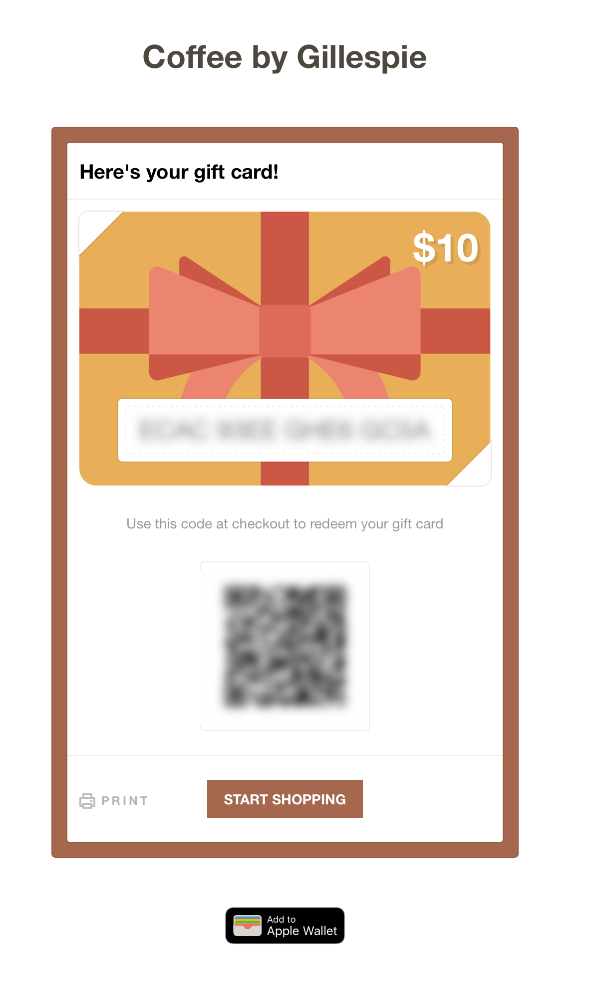 Gift Card